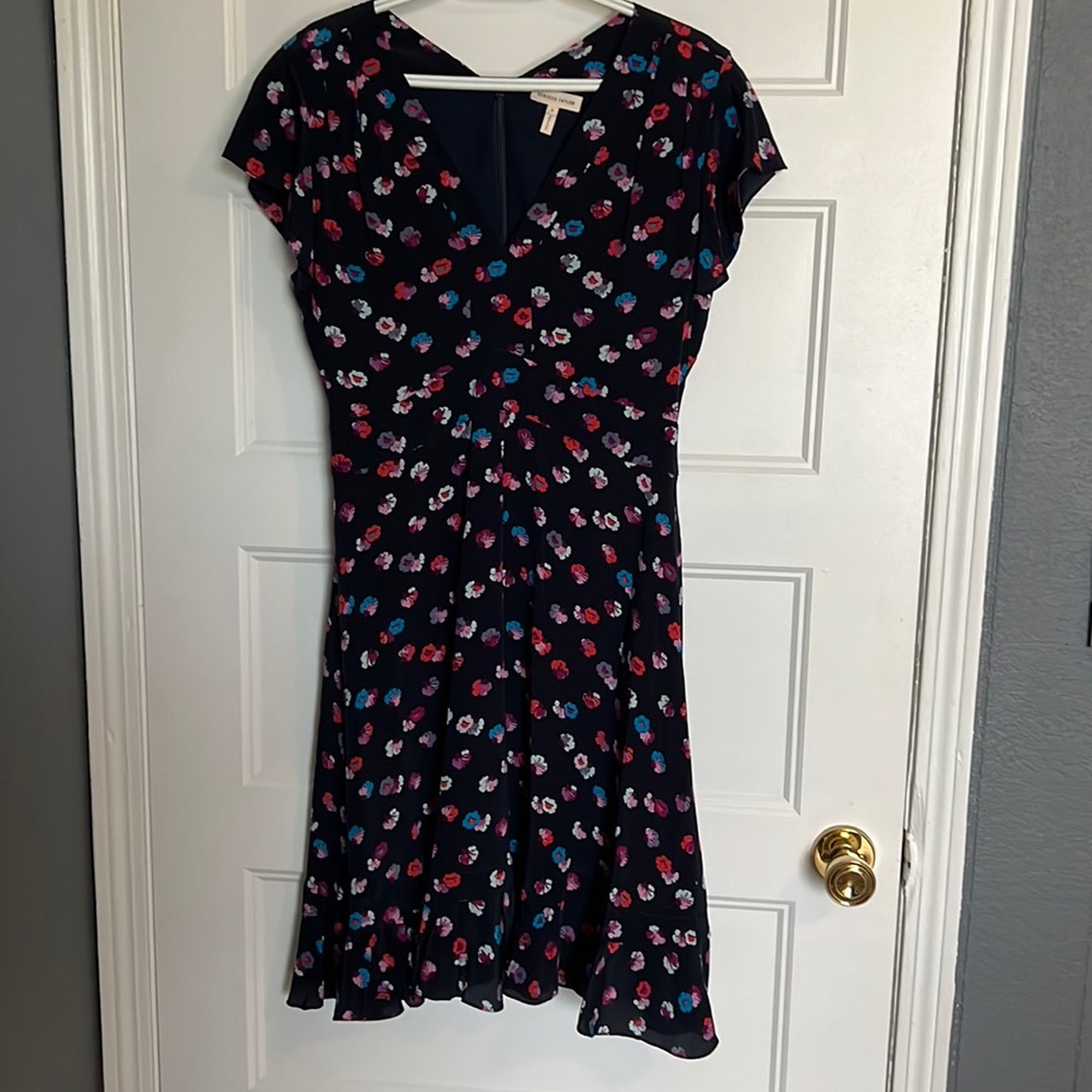 Rebecca Taylor summer dress; silk; size 6 fits 8